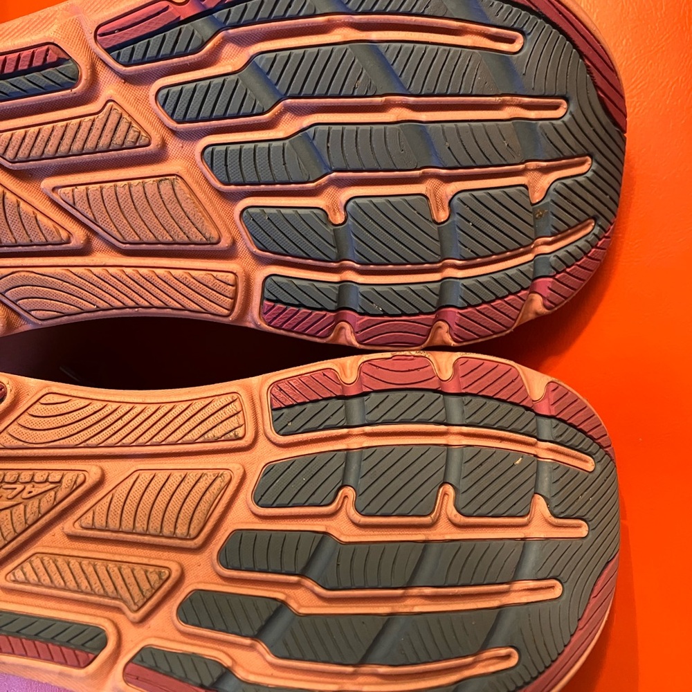 Altra Navy and Light Pink Athletic Shoes - Picture 8 of 10